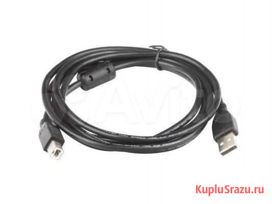 Кабель для принтера (USB 2.0) A-B (длина 1.5м.) Челябинск - изображение 1