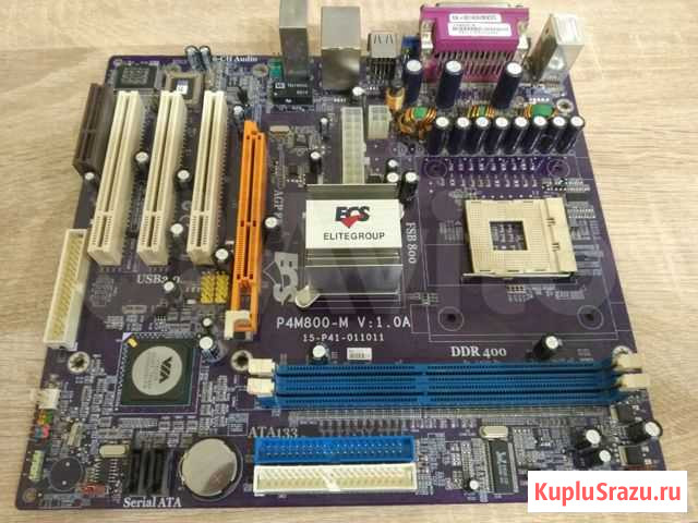 ECS P4M800-M (1.0A) Челябинск - изображение 1