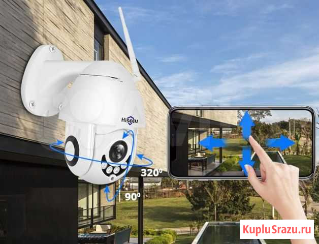 Камера PTZ поворотная 5х zoom Новая Миасс - изображение 1