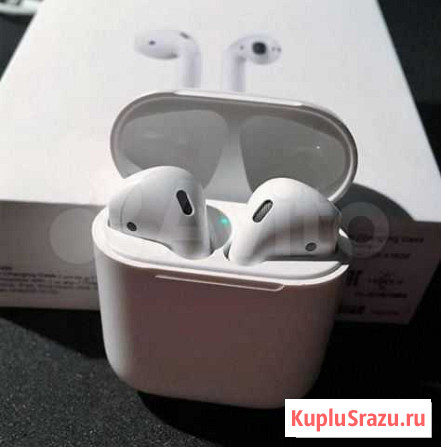 Беспроводные наушники apple airpods 2 оригинал Феодосия - изображение 1