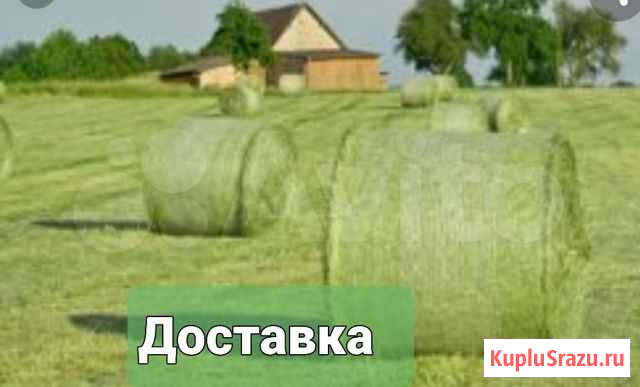 Сено, Солома, в рулонах и мешках 2020г Улан-Удэ - изображение 1