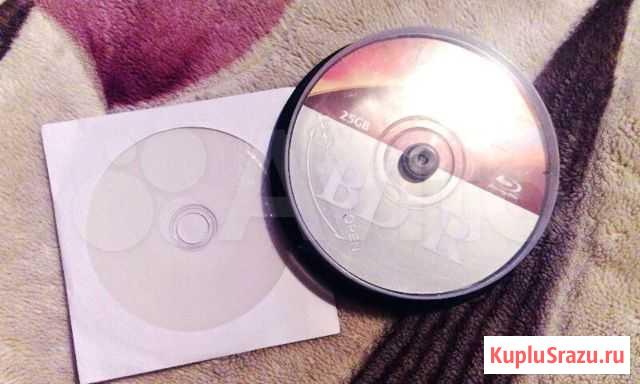 Диски BD-R 25GB с возможностью печати на них Краснодар - изображение 1