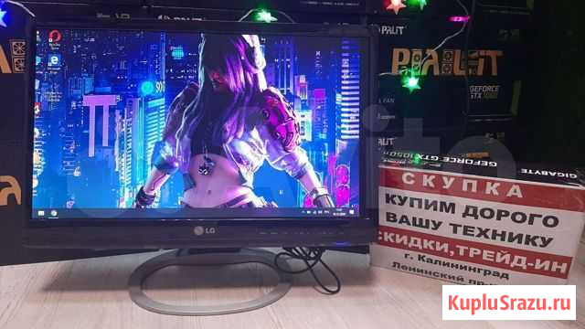 Монитор LG Flatron M2280D-PZ 21.5 Калининград - изображение 1