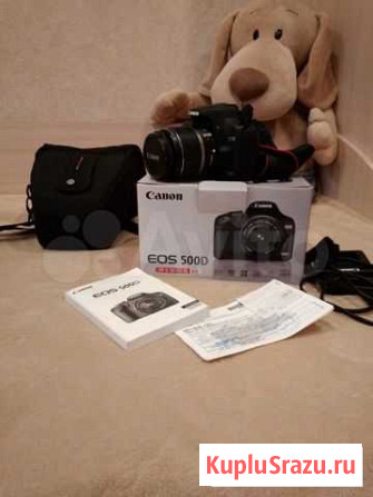 Зеркальный фотоаппарат Canon EOS 500D Киров - изображение 1