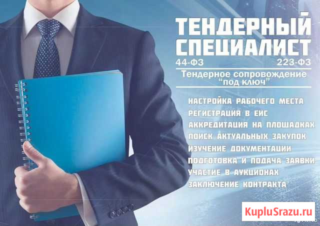Тендеры, аукционы, 44-фз, 223-фз, сопровождение Уйское - изображение 1