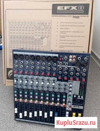 Soundcraft efx8 original 100 с обработкой звука Барнаул - изображение 1