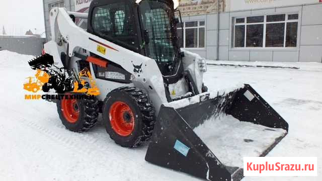 Аренда мини погрузчика с щеткой и отвалом Санкт-Петербург - изображение 1