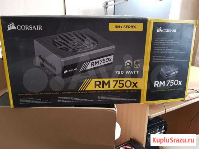 Блок питания Corsair RM750x Усолье-Сибирское - изображение 1