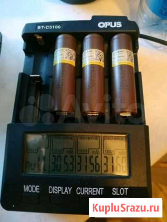 Аккумуляторы 18650 3000mah HG2 ток разряда 25А Обнинск - изображение 1