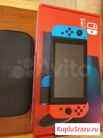 Nintendo switch 2я ревизия Гусь-Хрустальный - изображение 1