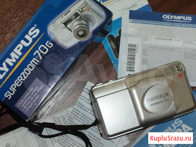 Плёночный Olympus Superzoom 70G Ленинградская - изображение 1