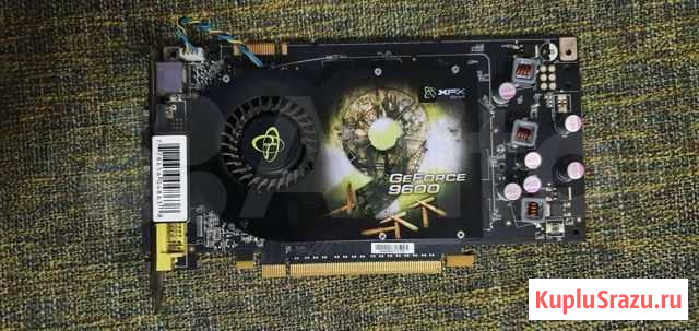 Видеокарта nvidia GeForce 9600GT Красноярск - изображение 1