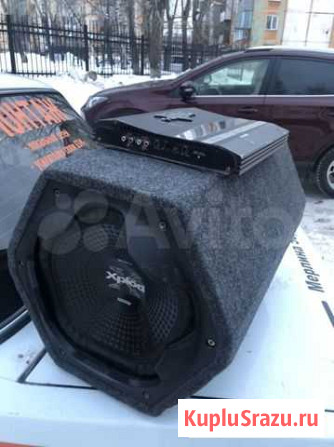 Сабвуфер Sony Xplod с усилителем Lanzar Бийск - изображение 1