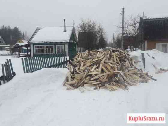 Дрова колотые 7-8кубов. береза Сыктывкар