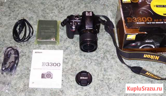 Nikon D3300 Kit 18-55mm AF-P Нижний Новгород - изображение 1