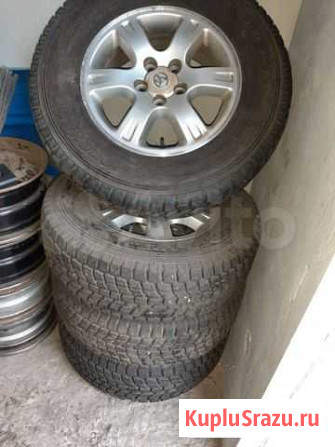 Зимние колёса Yokohama 235/70 R16 на литье Иркутск - изображение 1