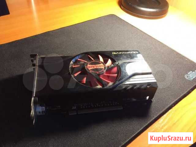 Продам GTX 550TI замкнутая не рабочая Миасс - изображение 1
