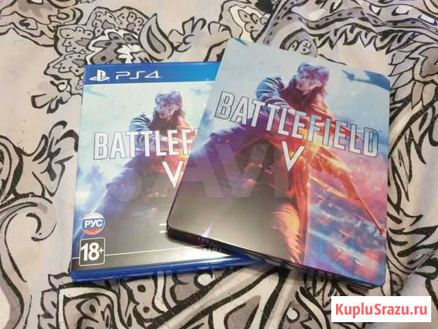 Игра PS4 Battlefield V Limited Steelbook Edition Домодедово - изображение 1