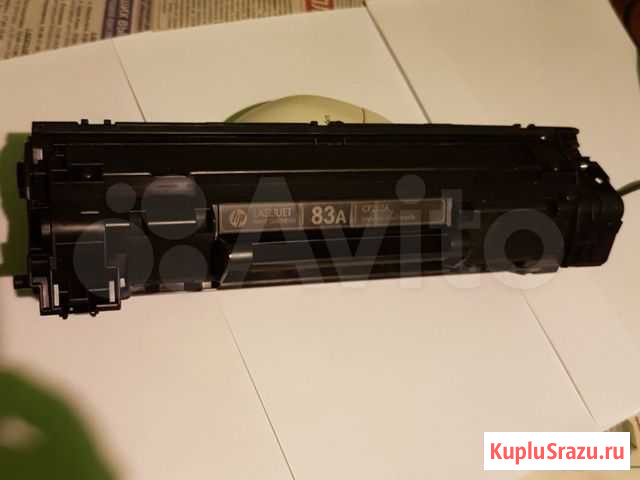 Картридж HP 83А родной CF283A Астрахань - изображение 1