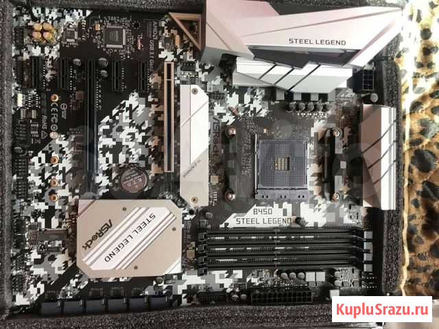 AM4 ASRock B450 steel legend Красноярск - изображение 1