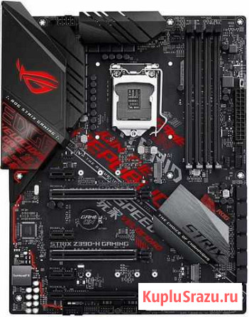 Материнская плата asus ROG strix Z390-H gaming Новосибирск - изображение 1