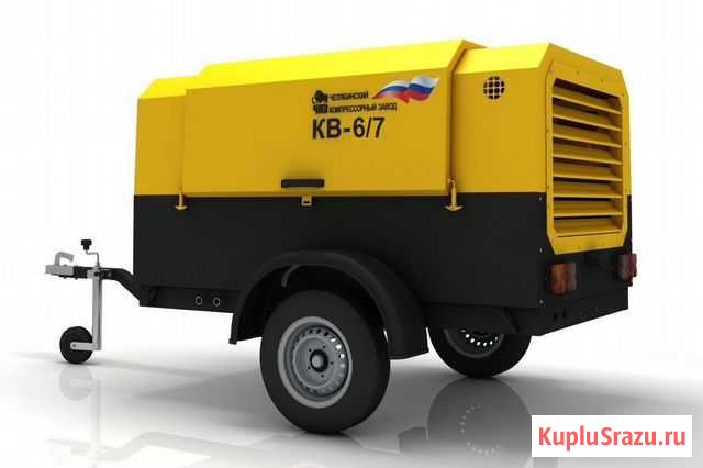 Дизельный компрессор кв-6/7П Оренбург - изображение 1