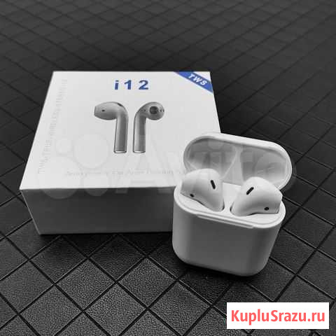 Беспроводные наушники i12 tws Тольятти - изображение 1