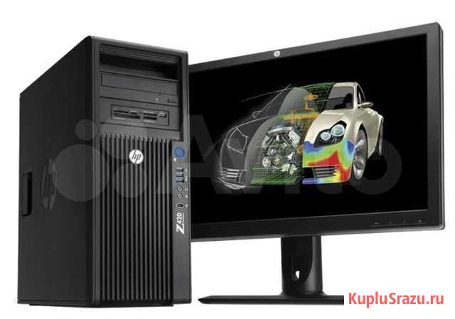 Настольный компьютер HP Z420 (LJ499AV) + Monitor Симферополь - изображение 1