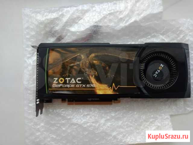 Zotac GTX 570 1280MB Edition DDR5 320bit Волгоград - изображение 1