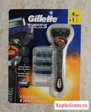 Лезвия со станком Gillette Fusion 5 ProGlide (4+1) Ярославль