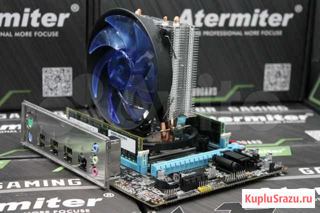 Комплект Xeon E5-2640/16GB /LGA2011 miniATX/ Кулер Новосибирск - изображение 1