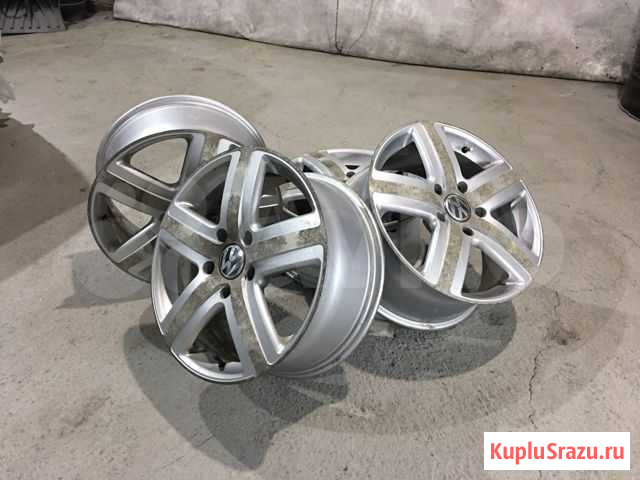 Продам оригинальные диски R18 VW Tuareg Ярославль - изображение 1