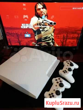 Playstation 3 slim + 30 игр Череповец - изображение 1