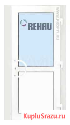 Дверь пластиковая rehau с рамой из новостройки Новоалтайск - изображение 1
