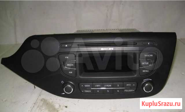 Штатная магнитола с рамкой с KIA ceed 2013 г. в Нижневартовск - изображение 1