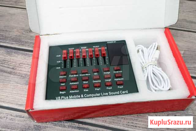 Карта звуковая V8 Plus Омск - изображение 1