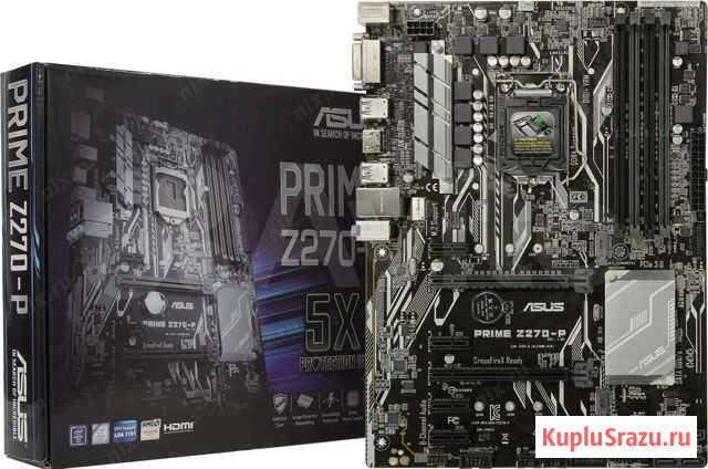Asus prime z270-p +G3900 4гб ddr4 Северск - изображение 1