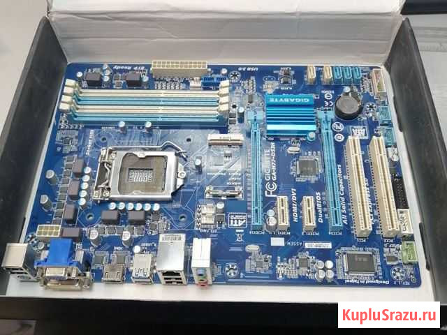 Материнская плата Gigabyte H77-DS3H крк Нижний Тагил - изображение 1
