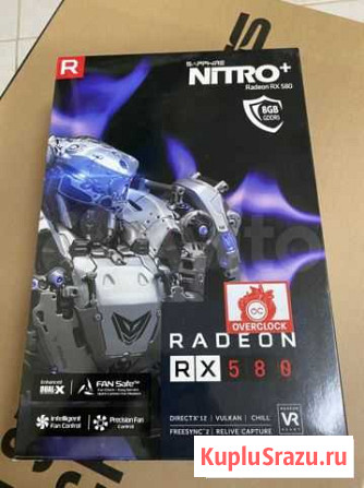 Видеокарта RX 580 8 gb Мытищи - изображение 1