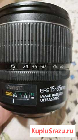 Объектив Canon 15-85mm 1:3.5-5.6 is USM Краснодар - изображение 1