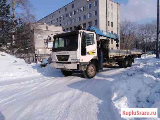 Услуги эвакуатора,грузоперевозки Комсомольск-на-Амуре