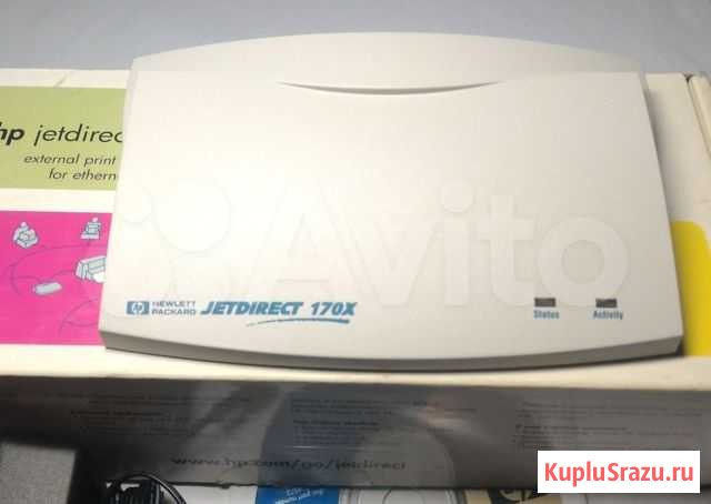 Принт-сервер HP JetDirect 170x новый Брянск - изображение 1
