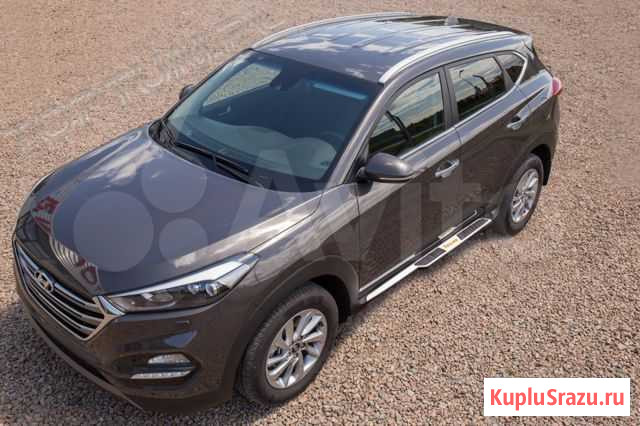 Пороги подножки для Hyundai IX35 Tucson Santa Fe Калининград - изображение 1