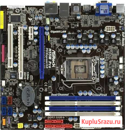 1156 Asrock h55m pro Xeon x3430 8gb DDR3 Волгоград - изображение 1