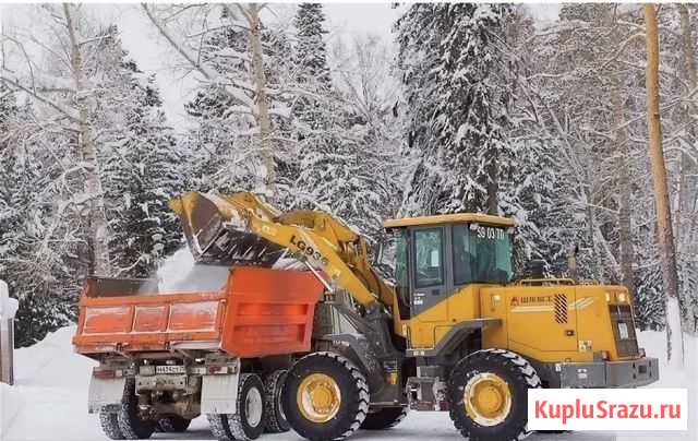 Уборка и вывоз снега.Заказ,аренда- камаз,погрузчик Кемерово - изображение 1