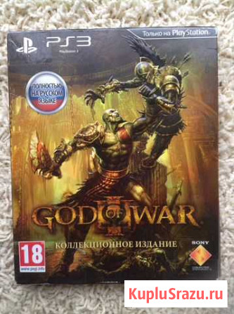 Продам коллекционную игру PS3 Gold of war Севастополь - изображение 1