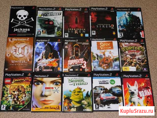 Диски для PlayStation 2 чипованной Киров - изображение 1