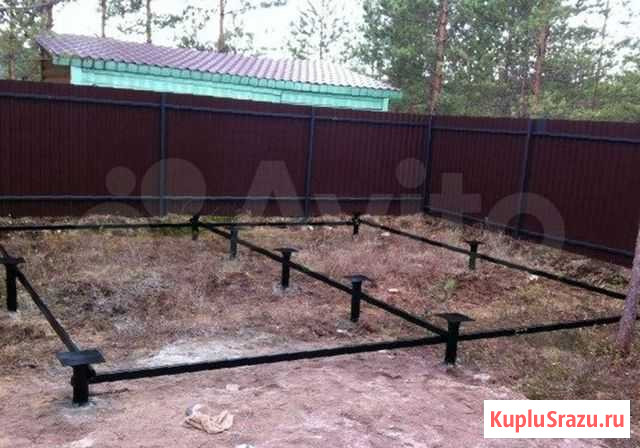 Сваи винтовые фундамент монтаж металл обвязка Новосибирск - изображение 1