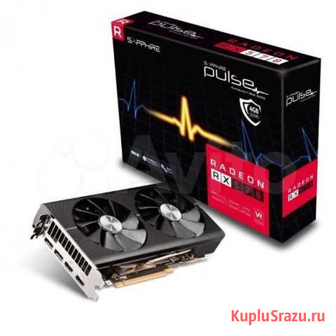 Видеокарта sapphire rx 570 4gb Сургут - изображение 1