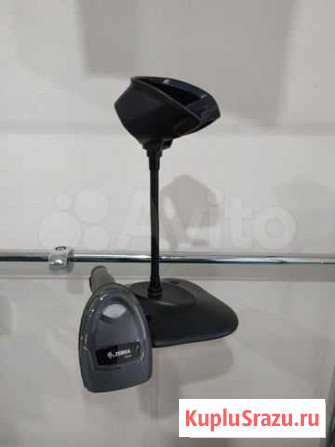 2D-сканер штрихкодов Zebra DS2208 с подставкой Иркутск - изображение 1